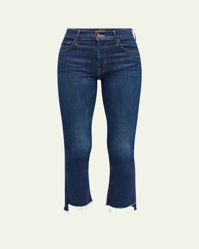 Lil' Insider Crop Step Fray Jeans